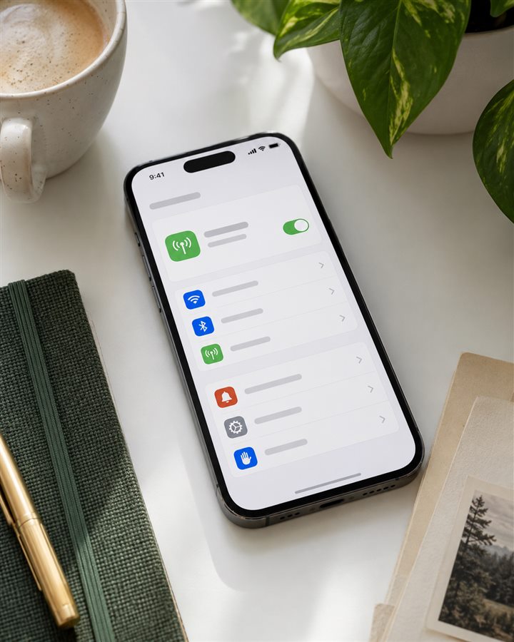 iPhone设备核对网络权限与配置准备